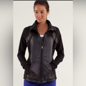 Lululemon black zip jacket